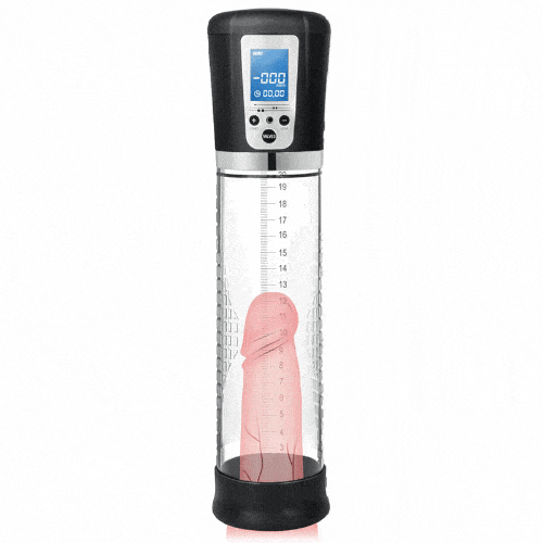 Hapmen - Electric Penis Vacuum Pump with 4 Suction Intensities Rechargeable