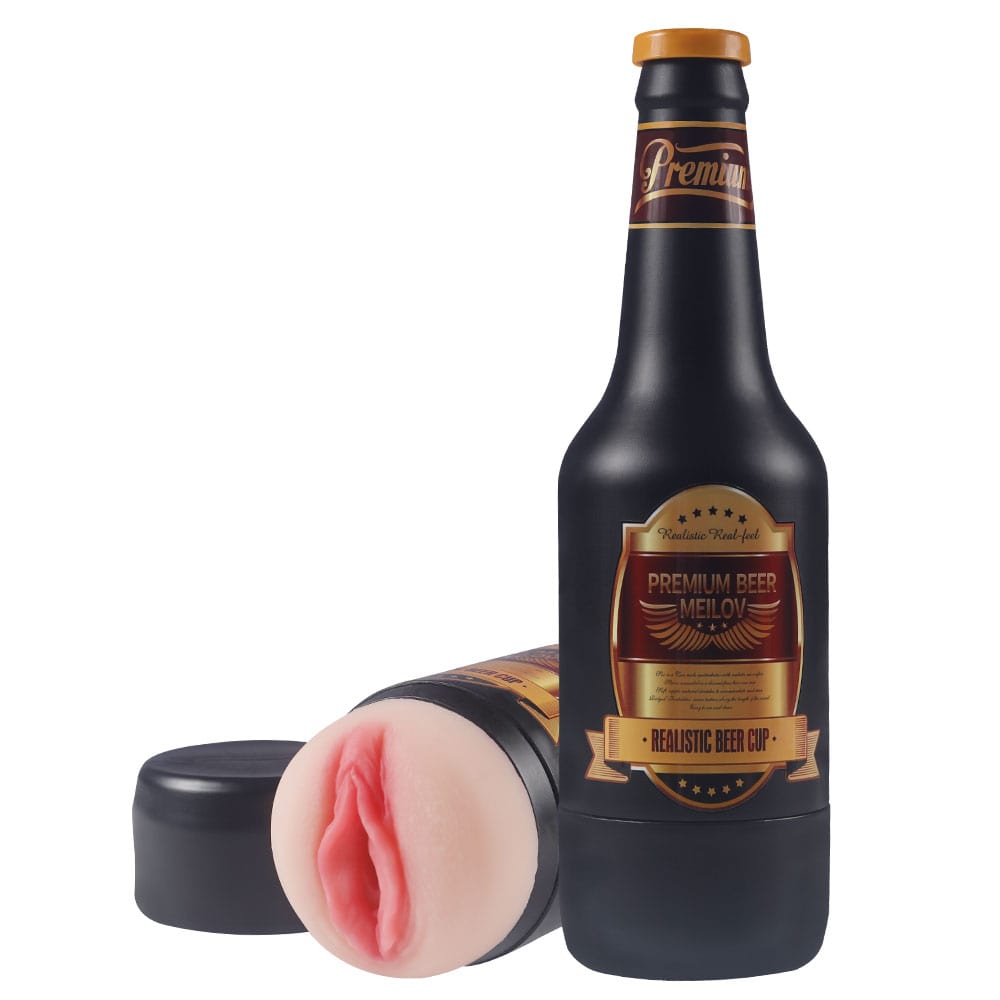 Hapmen - Male Masturbator Erotic Toy Portable Beer Bottle
