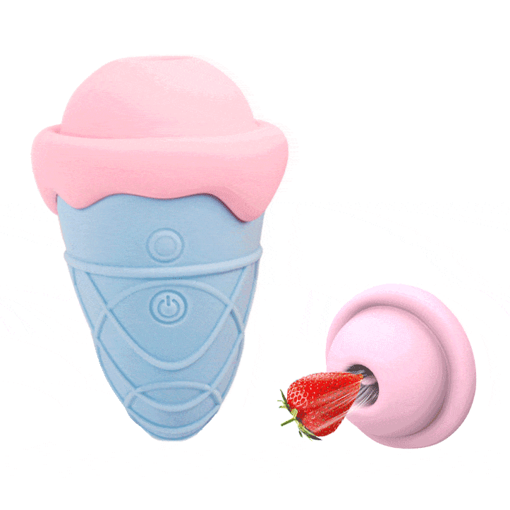 Hapmen - Cone 10-Frequency Sucking Erotic Vibrator For Women