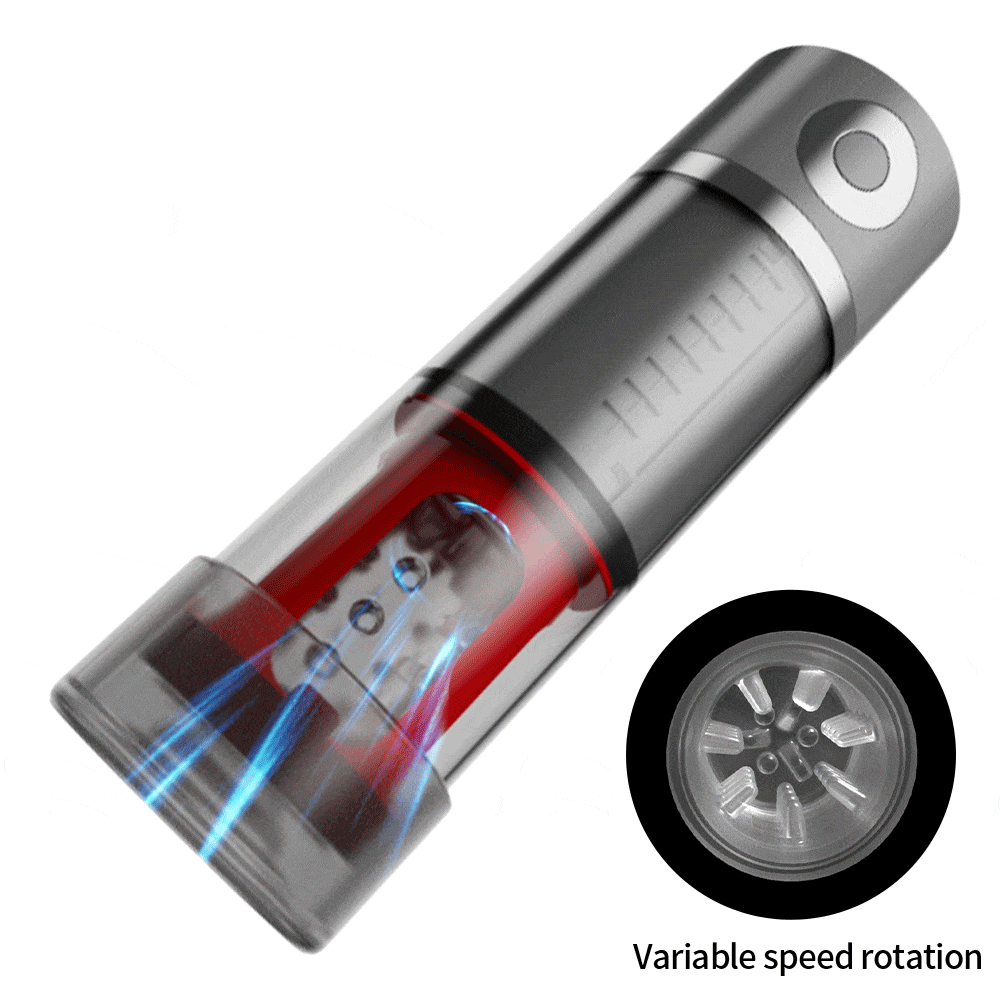 Hapmen - Male Automatic Telescopic Rotation Masturbation Cup