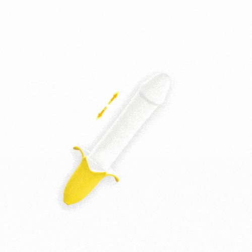 Hapmen - 8-Speed Adjustable Banana Vibrating Wand