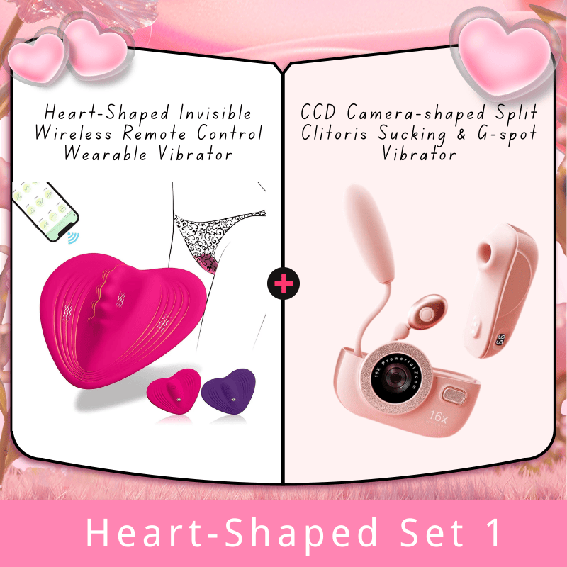 Heart-Shaped Invisible Wireless Control Wearable Vibrator