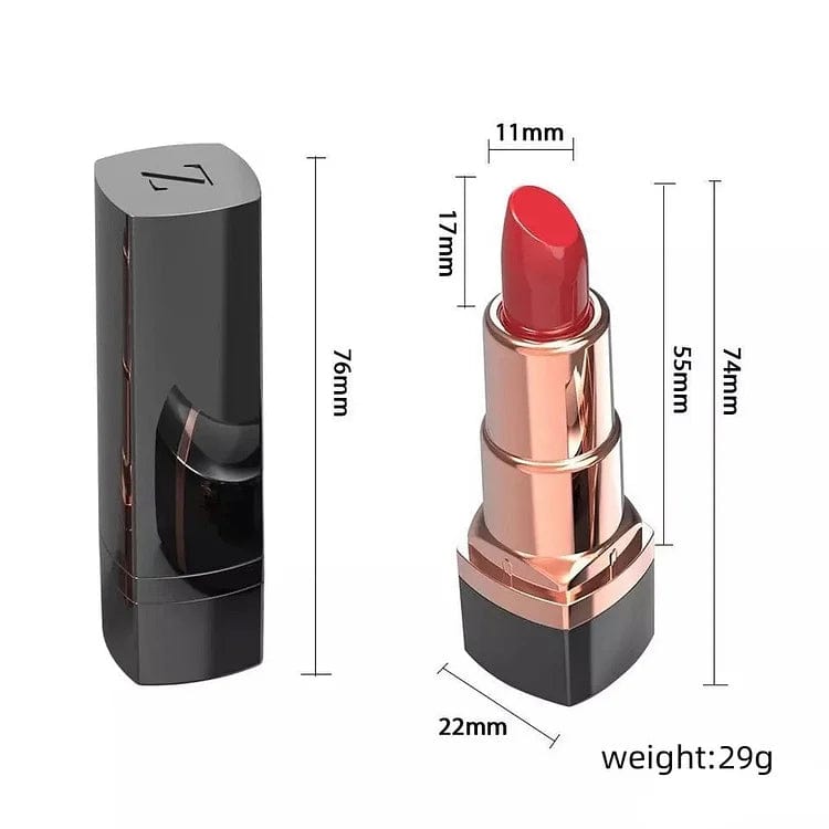 Hapmen - Lipstick Egg Skipping Bullet Vibrator Multi-speed Clitoris Mini Masturbation