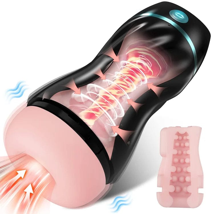 Hapmen Automatic Sucking Male Masturbators Upgraded 7 Vibration & Suction
