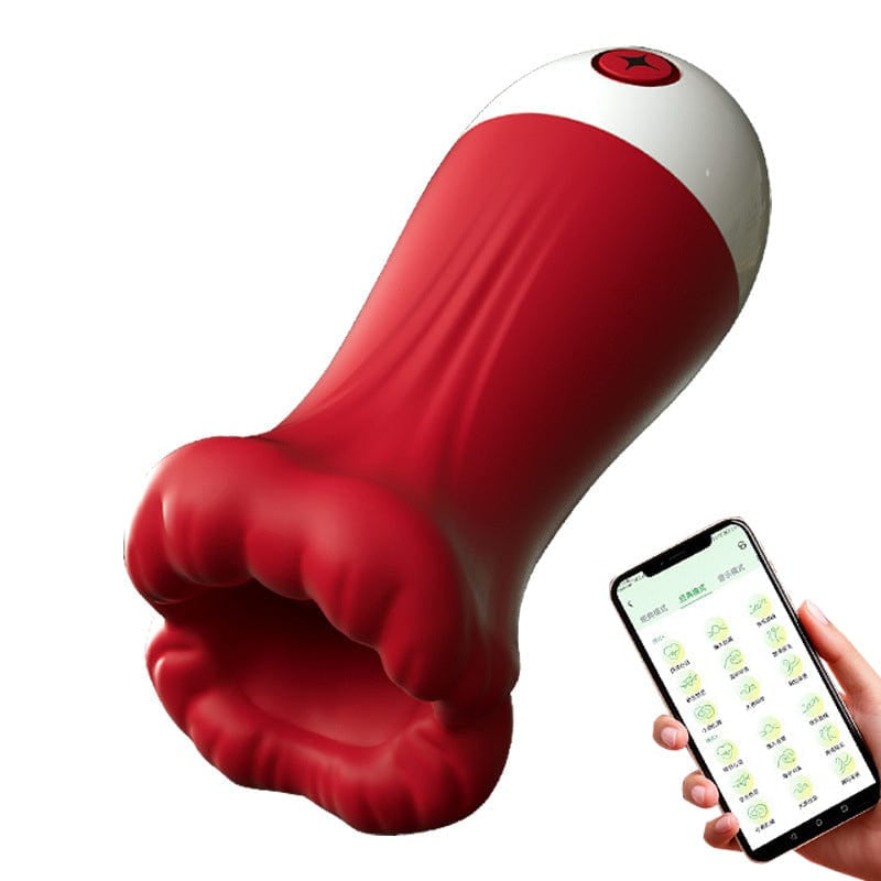 Hapmen Big Mouth APP Remote Control Blowjob Male Masturbator