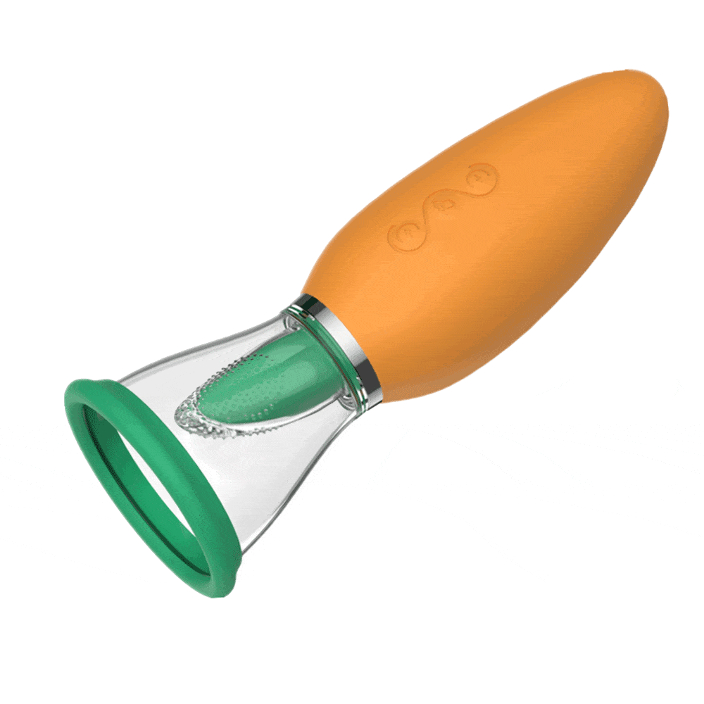 Hapmen - Carrot Vibrator Female Masturbator Heating Sucking Licker