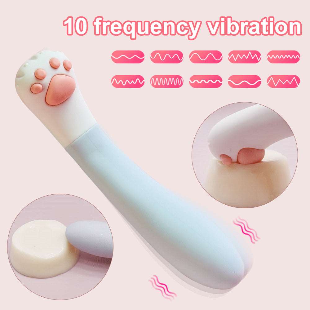 Hapmen - Cat Claw Wireless Remote Control Vibrating Stick Female Masturbation Massage Vibrating Stick