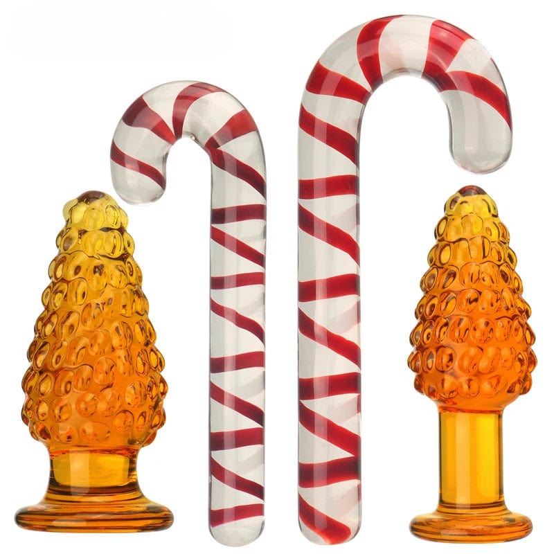 Hapmen - Christmas Crystal Anal Plug Vaginal Stimulation Masturbation Dildo
