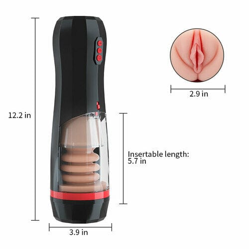 Hapmen - Climber Lifelike Automatic Sucking Male Masturbation Cup