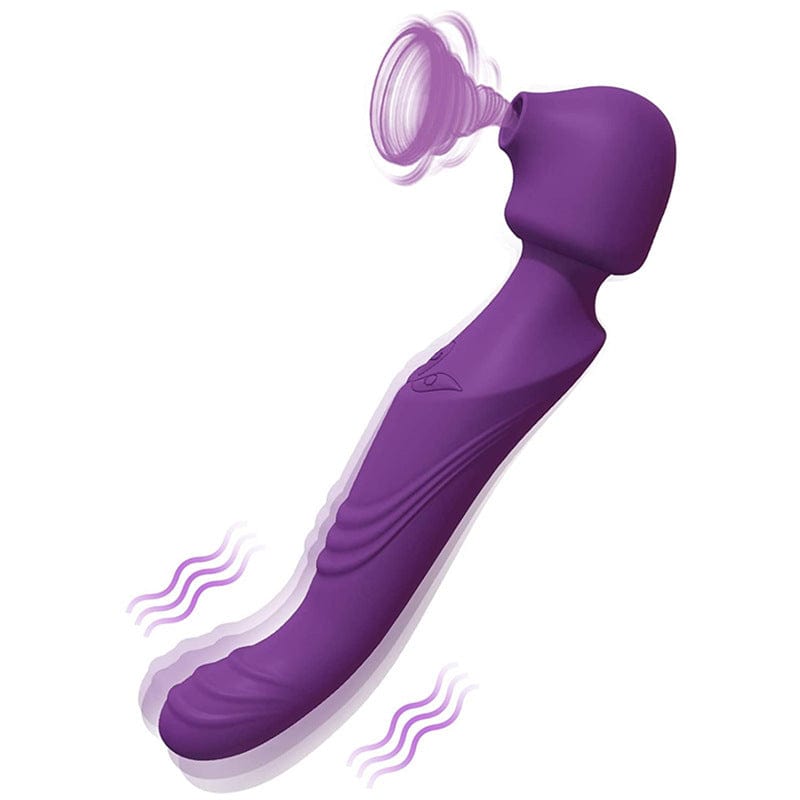 Hapmen - Clitoral Sucking Vibrator G Spot Stimulation 10 Suction Vibration Patterns