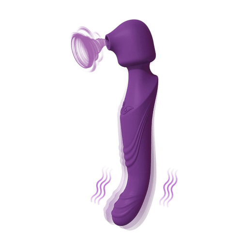Hapmen - Clitoral Sucking Vibrator G Spot Stimulation 10 Suction Vibration Patterns