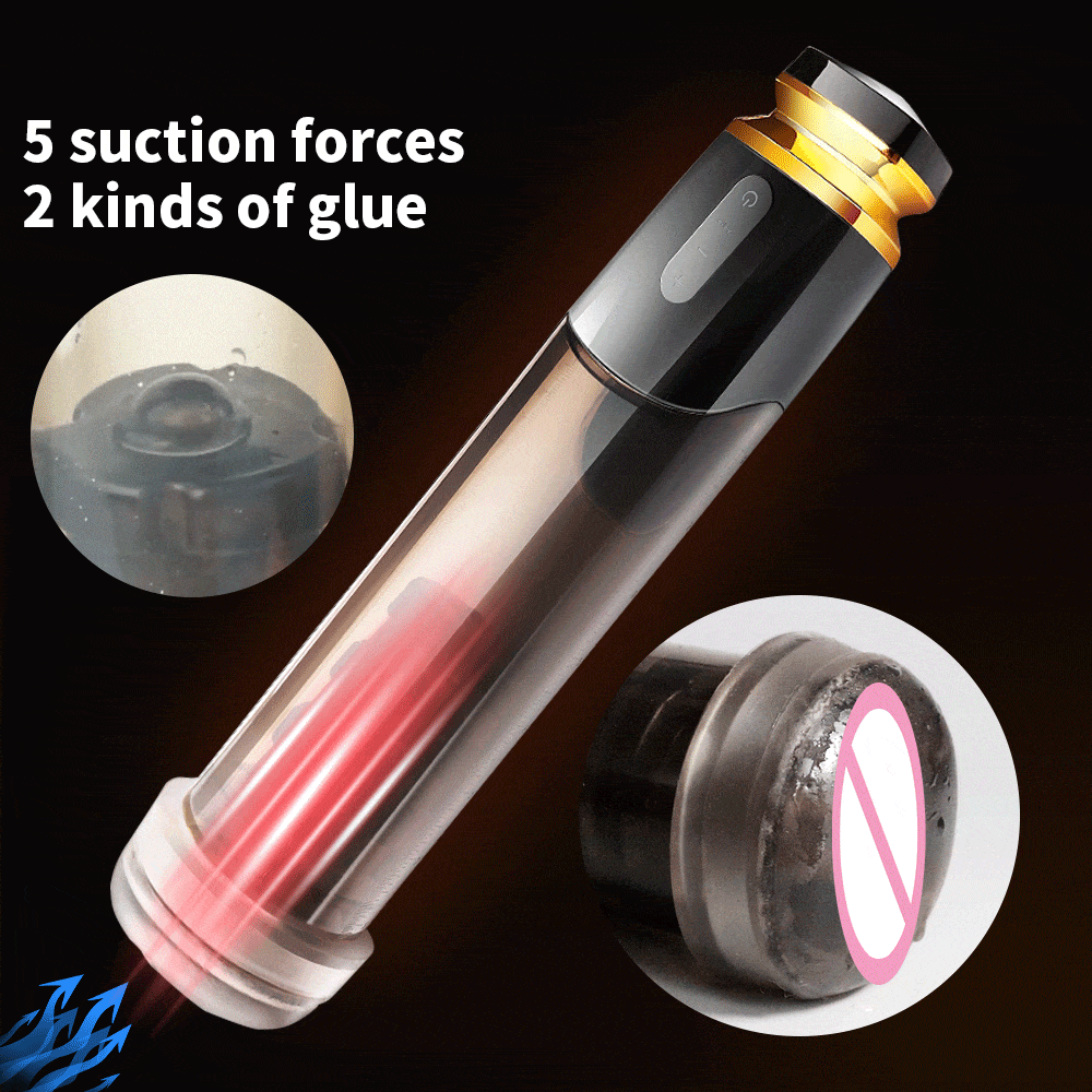 Hapmen - Electric Penis Enlargement Male Masturbation Cup Water Bath Air Vacuum Pump