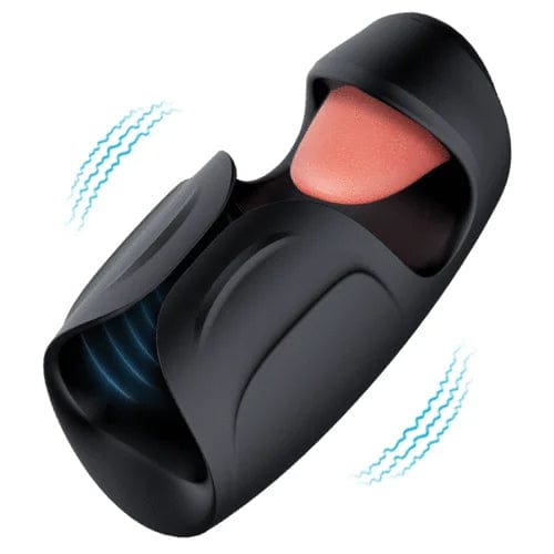 Hapmen - Explorer: Licking Vibrating 2 in 1 Male Penis Vibrators