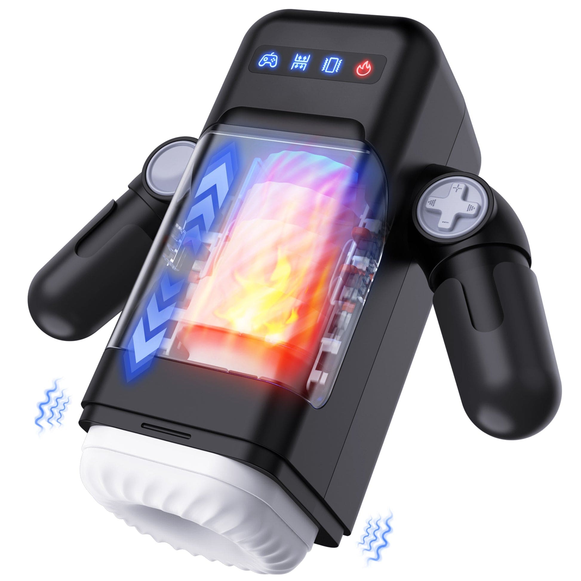 Hapmen - Game cup Thrust Vibration Masturbator With Heating Function