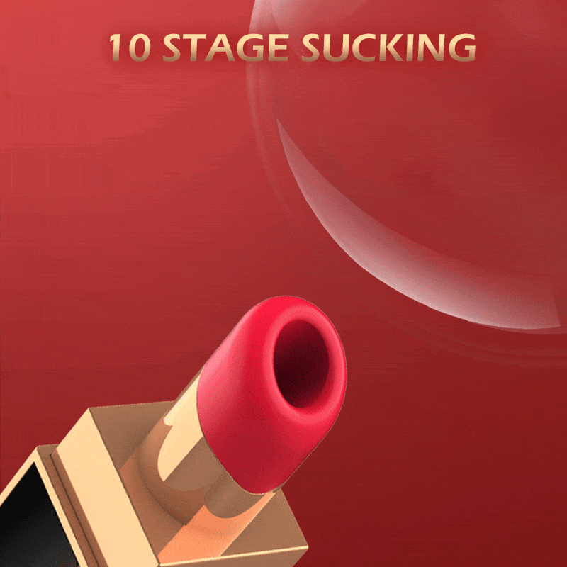 Hapmen - Lipstick Sucking Women's Masturbation Massage Toys Jumping Egg