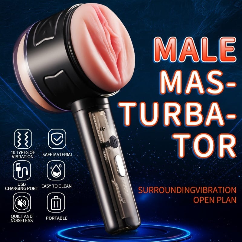 Hapmen - Male Masturbator Handheld Fully Automatic Intelligent Frequency Conversion Masturbation Cup