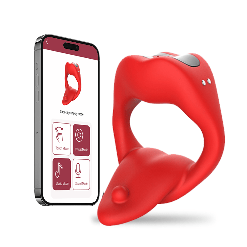 Hapmen - Penis Ring Tongue Design with 9 Vibration Modes