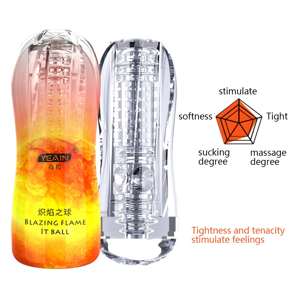 Hapmen - Ransparent Sucking Vibrating Airplane Cup Automatic Male Trainer