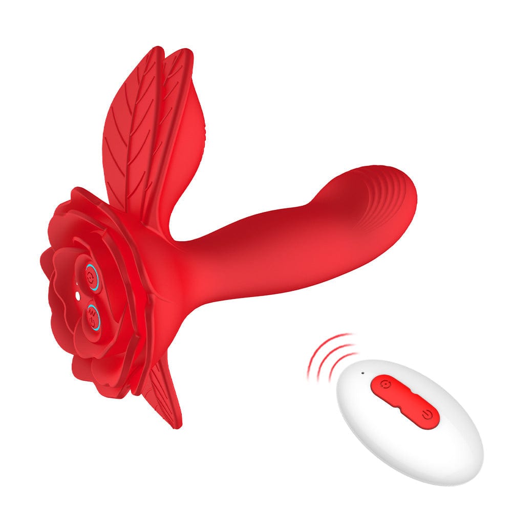 Hapmen - Rose Wearable Double Stimulation G Spot Vibrator