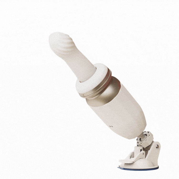 Hapmen -Telescopic Dildo Sex Machine App Control With Hand Free Sucker