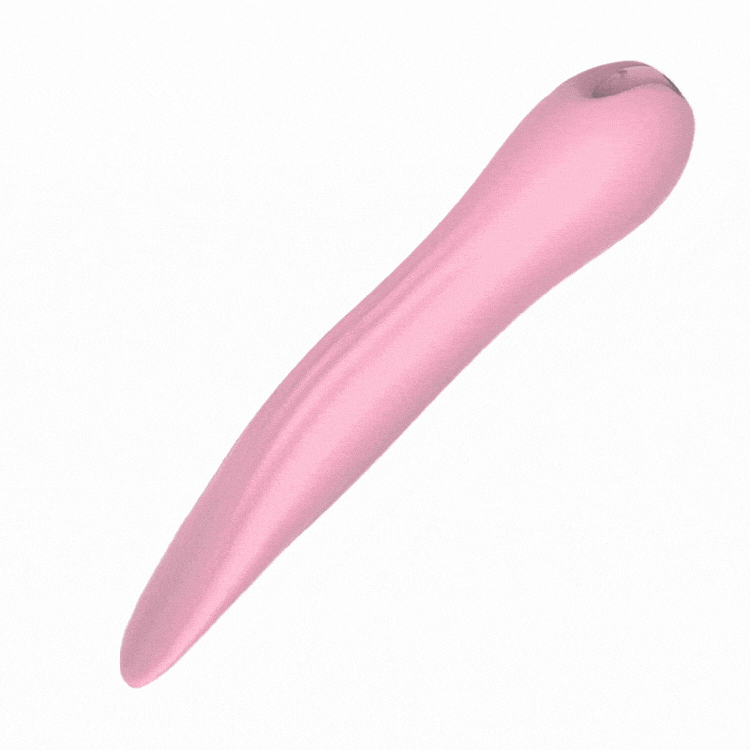 Hapmen - Usb Charging Ten-band Honey Tongue Genie Female Tongue Vibrator For Adults
